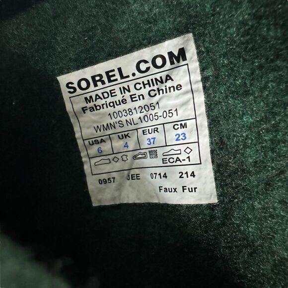 Women’s Sorel Caribou Waterproof Insulated Winter Snow Boots Brown Size 6 - Picture 12 of 13